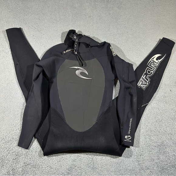 Black RipCurl E3 Dawn Patrol 3/2mm wetsuit Women’s XS - Picture 1 of 9